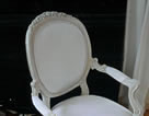 blanke fauteuil