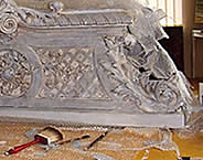 Restauratie van o.a. schilderijlijsten, meubilair.