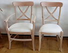 blanke Franse stoeltjes